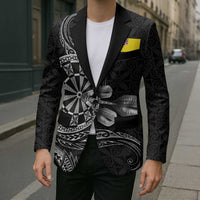 Personalised Niue Darts Masters Blazer Tribal Hiapo Dartboard LT03 - Polynesian Pride