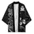 Personalised New Zealand Aotearoa Darts Masters Kimono Tribal Silver Fern and Ta Moko Dartboard - Polynesian Pride