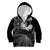 Personalised New Zealand Aotearoa Darts Masters Kid Hoodie Silver Fern and Maori Spirit - Polynesian Pride