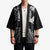 Personalised New Zealand Aotearoa Darts Masters Kimono Silver Fern and Maori Spirit - Polynesian Pride