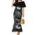 Personalised New Zealand Aotearoa Darts Masters Mermaid Dress Silver Fern and Maori Spirit - Polynesian Pride