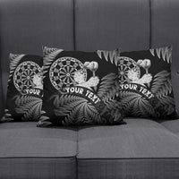 Personalised New Zealand Aotearoa Darts Masters Pillow Cover Silver Fern and Maori Spirit - Polynesian Pride