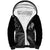 Personalised New Zealand Aotearoa Darts Masters Sherpa Hoodie Silver Fern and Maori Spirit - Polynesian Pride