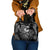 Personalised New Zealand Aotearoa Darts Masters Shoulder Handbag Silver Fern and Maori Spirit - Polynesian Pride