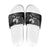 Personalised New Zealand Aotearoa Darts Masters Slide Sandals Silver Fern and Maori Spirit - Polynesian Pride