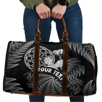 Personalised New Zealand Aotearoa Darts Masters Travel Bag Silver Fern and Maori Spirit - Polynesian Pride
