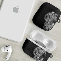 Traditional Polynesian Art Tattoos AirPods Case Black Color LT03 - Polynesian Pride