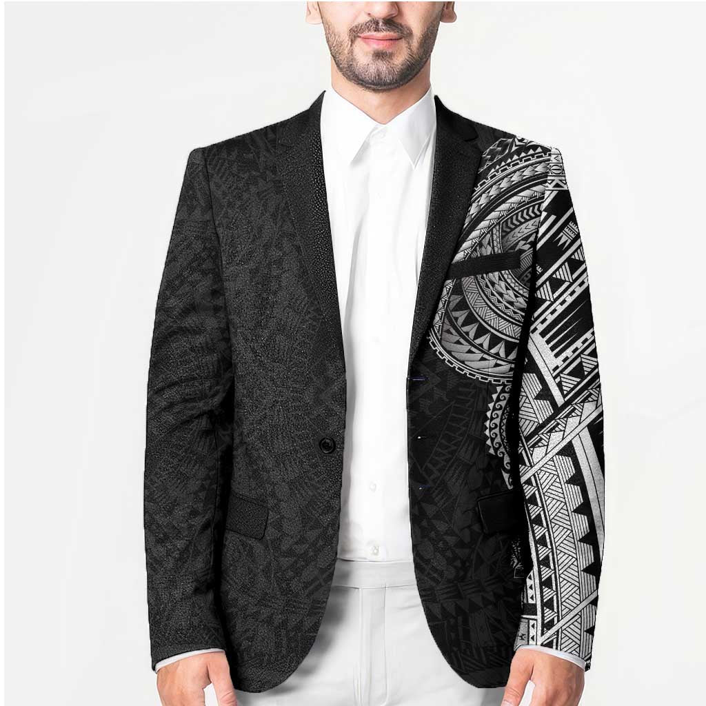 Traditional Polynesian Art Tattoos Blazer Black Color LT03 - Polynesian Pride