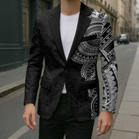 Traditional Polynesian Art Tattoos Blazer Black Color LT03 - Polynesian Pride