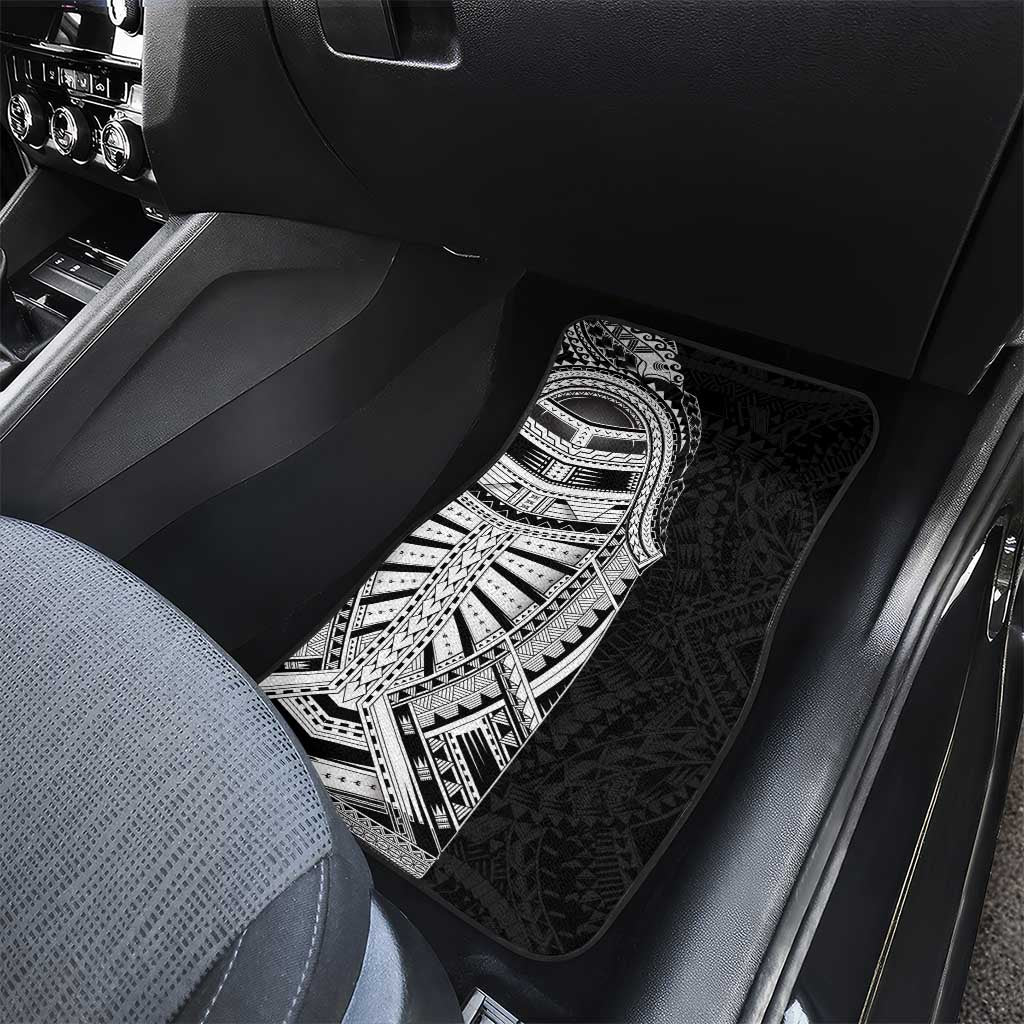 Traditional Polynesian Art Tattoos Car Mats Black Color LT03 - Polynesian Pride