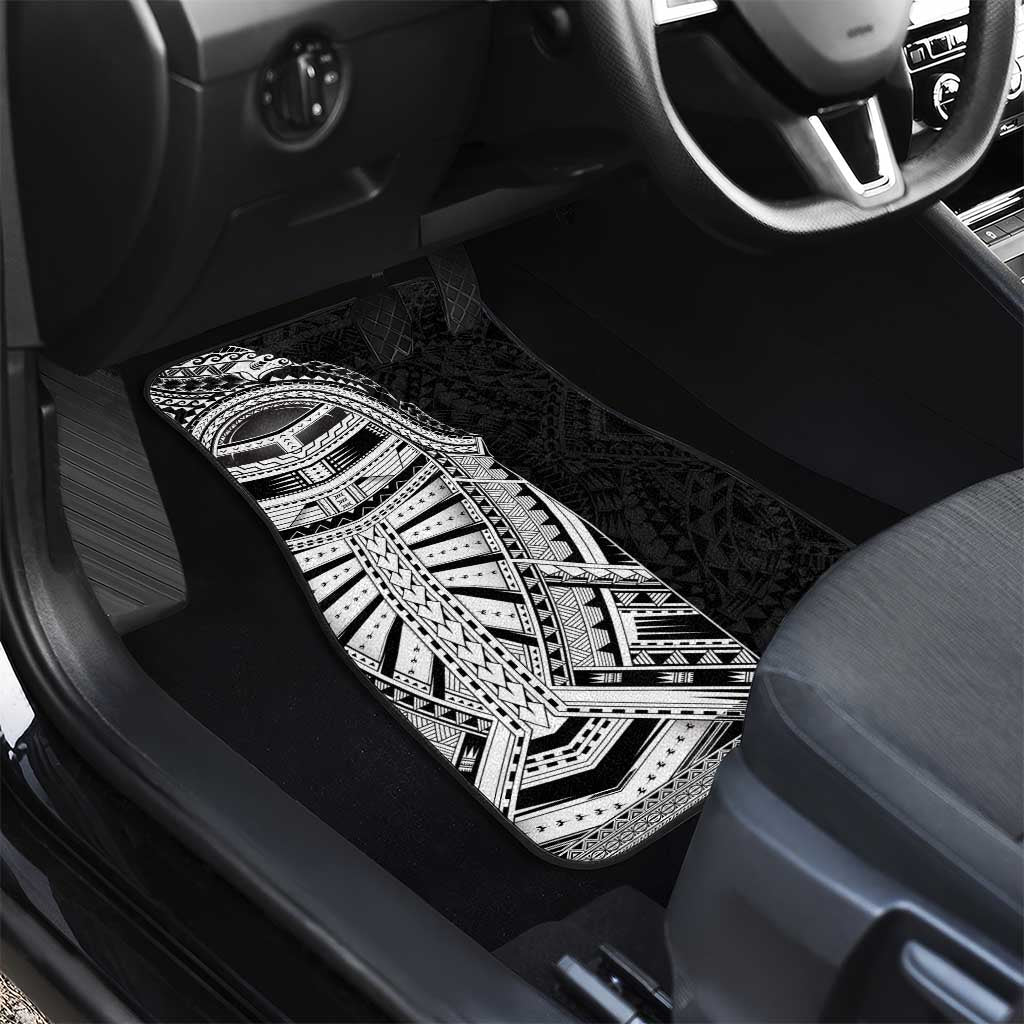 Traditional Polynesian Art Tattoos Car Mats Black Color LT03 - Polynesian Pride