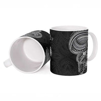 Traditional Polynesian Art Tattoos Ceramic Mug Black Color LT03 - Polynesian Pride