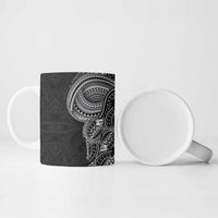 Traditional Polynesian Art Tattoos Ceramic Mug Black Color LT03 - Polynesian Pride