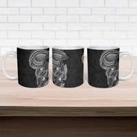 Traditional Polynesian Art Tattoos Ceramic Mug Black Color LT03 - Polynesian Pride