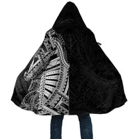 Traditional Polynesian Art Tattoos Cloak Black Color - Polynesian Pride