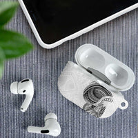Traditional Polynesian Art Tattoos AirPods Case White Color LT03 - Polynesian Pride