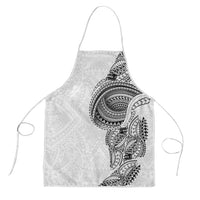 Traditional Polynesian Art Tattoos Apron White Color LT03 White - Polynesian Pride