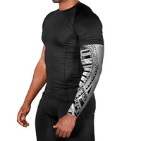 Traditional Polynesian Art Tattoos Arm Sleeves White Color - Polynesian Pride