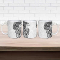 Traditional Polynesian Art Tattoos Ceramic Mug White Color LT03 - Polynesian Pride