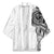 Traditional Polynesian Art Tattoos Kimono White Color - Polynesian Pride