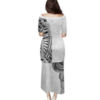 Traditional Polynesian Art Tattoos Puletasi White Color - Polynesian Pride