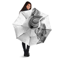 Traditional Polynesian Art Tattoos Umbrella White Color - Polynesian Pride