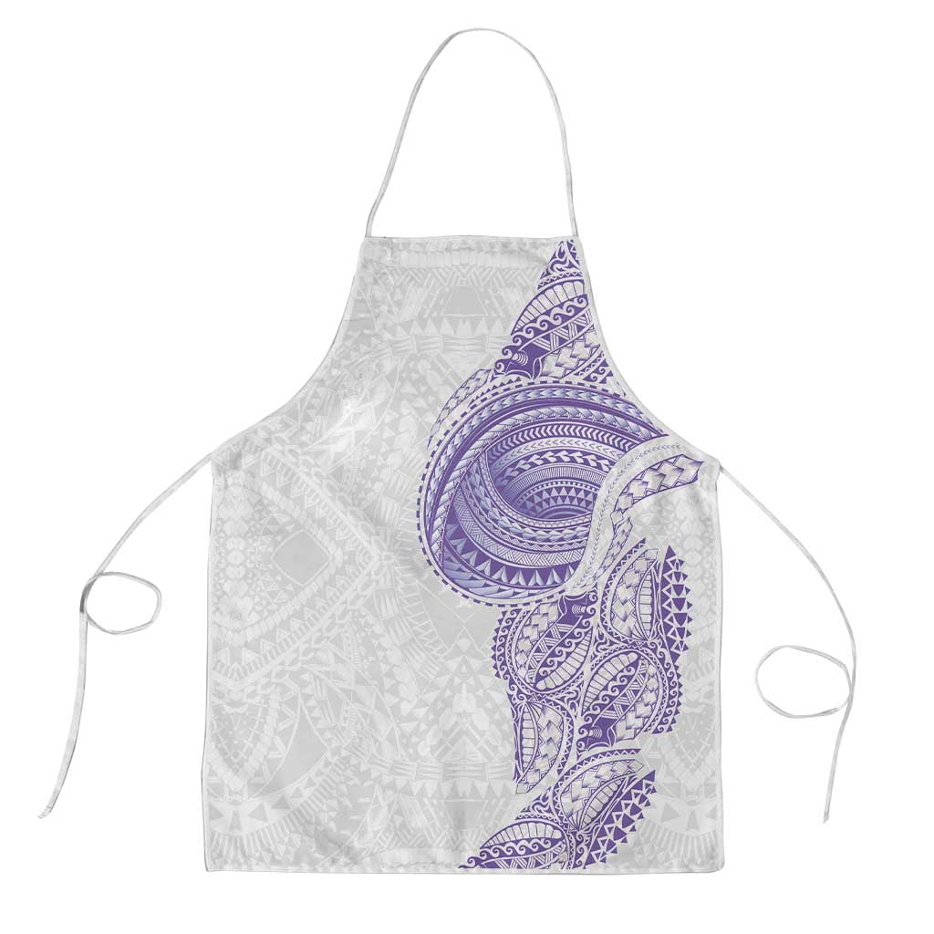 Traditional Polynesian Art Tattoos Apron Purple Color LT03 Purple - Polynesian Pride