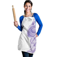 Traditional Polynesian Art Tattoos Apron Purple Color LT03 - Polynesian Pride