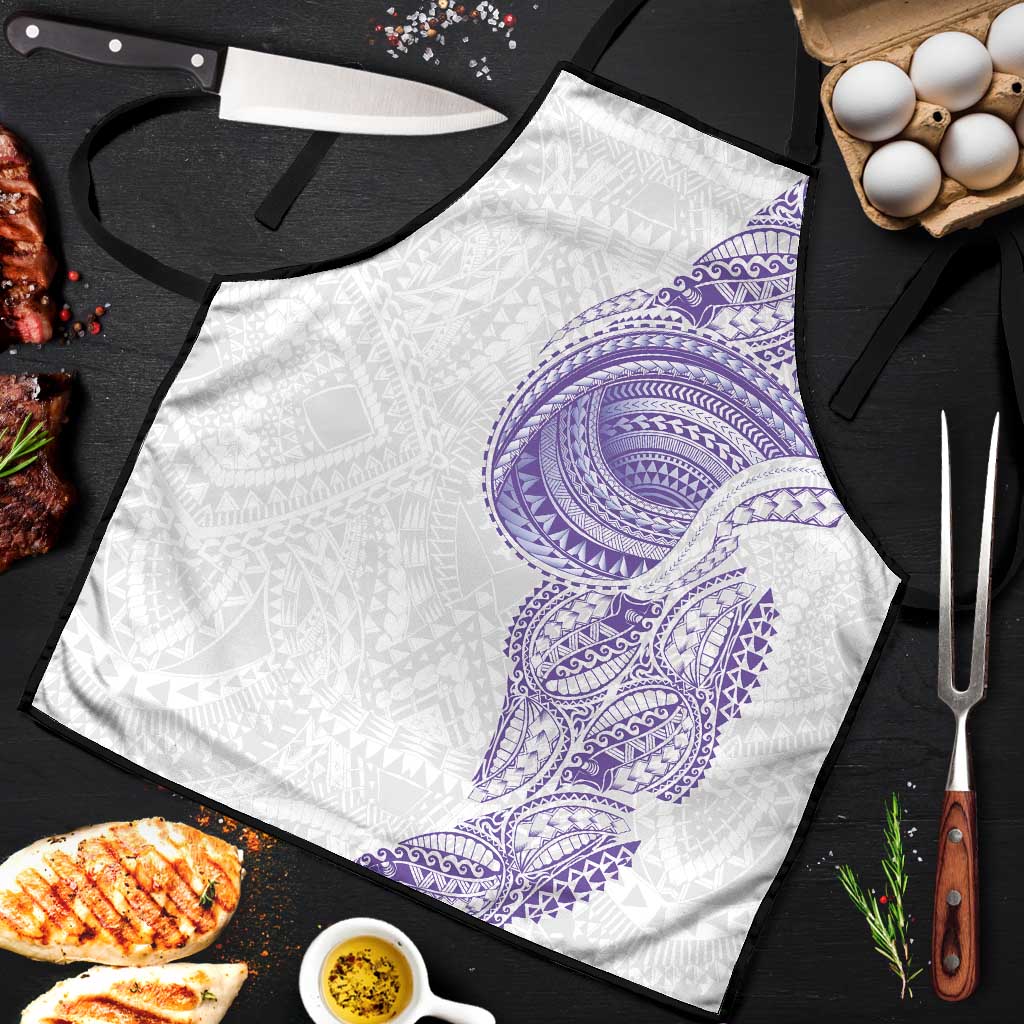 Traditional Polynesian Art Tattoos Apron Purple Color LT03 Purple - Polynesian Pride