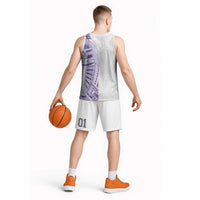 Traditional Polynesian Art Tattoos Basketball Jersey Purple Color LT03 - Polynesian Pride