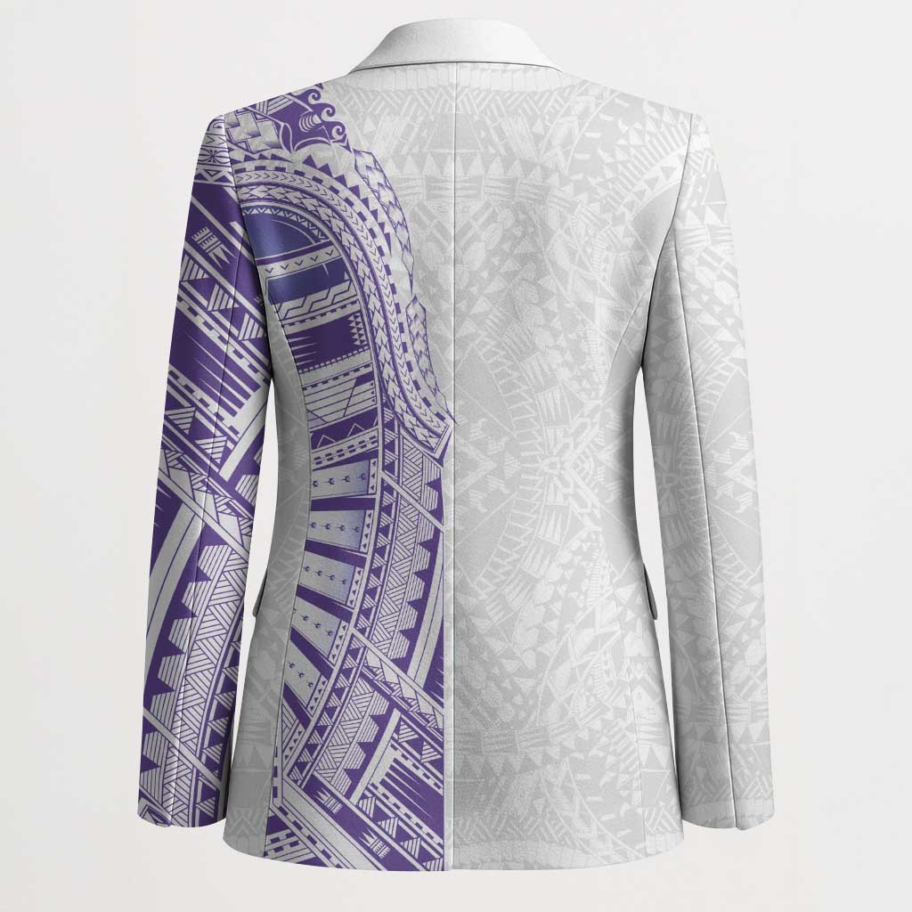 Traditional Polynesian Art Tattoos Blazer Purple Color LT03 - Polynesian Pride