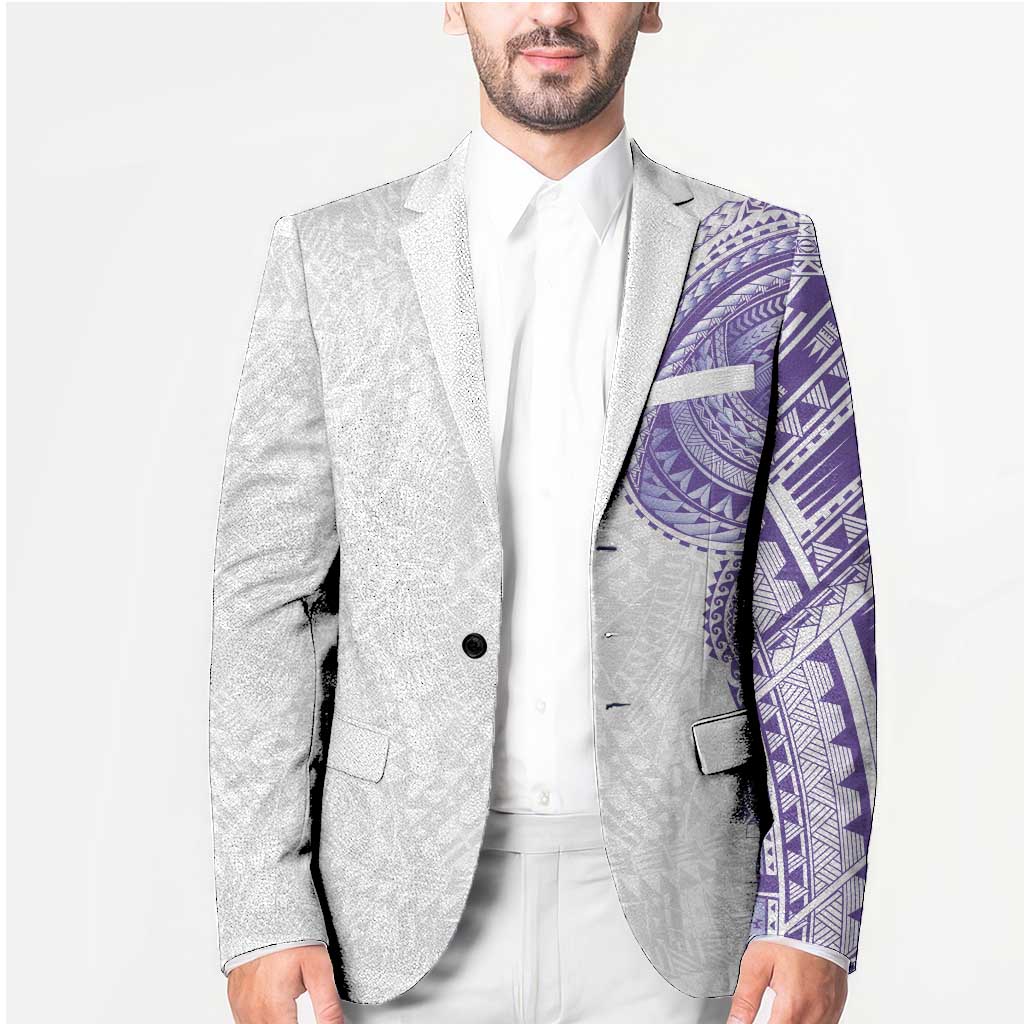 Traditional Polynesian Art Tattoos Blazer Purple Color LT03 - Polynesian Pride