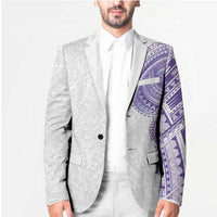 Traditional Polynesian Art Tattoos Blazer Purple Color LT03 - Polynesian Pride