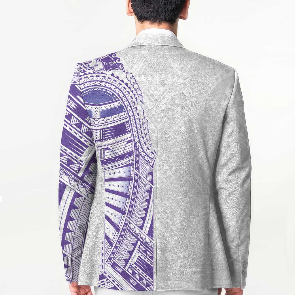 Traditional Polynesian Art Tattoos Blazer Purple Color LT03 - Polynesian Pride