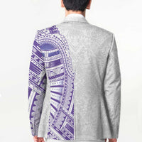Traditional Polynesian Art Tattoos Blazer Purple Color LT03 - Polynesian Pride