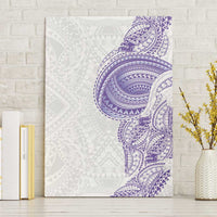 Traditional Polynesian Art Tattoos Canvas Wall Art Purple Color LT03 Without Frame Purple - Polynesian Pride