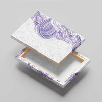 Traditional Polynesian Art Tattoos Canvas Wall Art Purple Color LT03 - Polynesian Pride