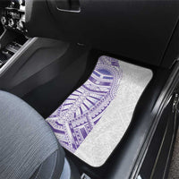 Traditional Polynesian Art Tattoos Car Mats Purple Color LT03 - Polynesian Pride