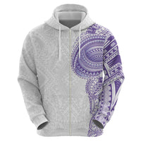 Traditional Polynesian Art Tattoos Hoodie Purple Color - Polynesian Pride