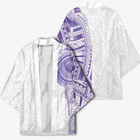 Traditional Polynesian Art Tattoos Kimono Purple Color - Polynesian Pride