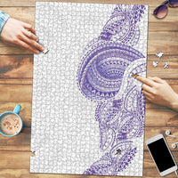 Traditional Polynesian Art Tattoos Puzzle Purple Color LT03 Purple - Polynesian Pride
