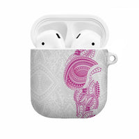 Traditional Polynesian Art Tattoos AirPods Case Pink Color LT03 Pink - Polynesian Pride