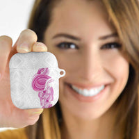 Traditional Polynesian Art Tattoos AirPods Case Pink Color LT03 - Polynesian Pride