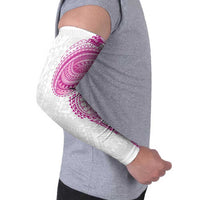 Traditional Polynesian Art Tattoos Arm Sleeves Pink Color - Polynesian Pride