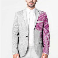 Traditional Polynesian Art Tattoos Blazer Pink Color LT03 - Polynesian Pride