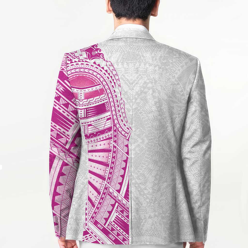 Traditional Polynesian Art Tattoos Blazer Pink Color LT03 - Polynesian Pride