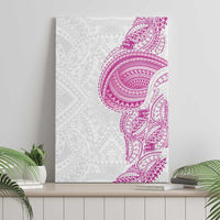 Traditional Polynesian Art Tattoos Canvas Wall Art Pink Color LT03 - Polynesian Pride
