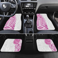 Traditional Polynesian Art Tattoos Car Mats Pink Color LT03 Set 4pcs Pink - Polynesian Pride