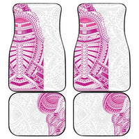 Traditional Polynesian Art Tattoos Car Mats Pink Color LT03 - Polynesian Pride