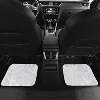 Lotu Tamaiti Car Mats Traditional Samoan Art Tattoos LT03 Set 2pcs - Back White - Polynesian Pride